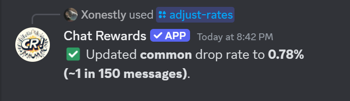Adjusting Rates