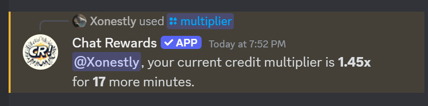 Multiplier Command